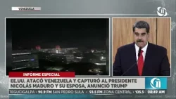 EE.UU. atacó Venezuela y capturó al presidente Nicolás Maduro, anunció Trump EE.UU. atacó Venezuela y capturó al presidente Nicolás Maduro, anunció Trump