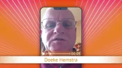 TV Oranje app videoboodschap - Doeke Hemstra