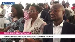 UNILAG Commissions Lecture Hall In Honour Of Justice Oguntade