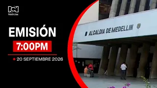 Emisión Noticias RCN 7:00 p.m. / domingo 20 de septiembre de 2026