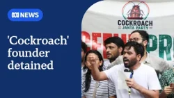 Indian police detain 'cockroach' movement founder Abhijeet Dipke | ABC NEWS