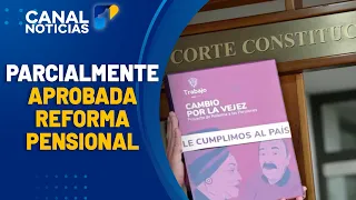Constitutional Court approves pension reform and sets deadline for Congress | Noticias Canal 1