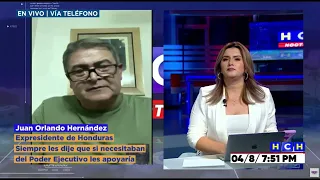 JOH asegura que intentaron convencerlo de declararse culpable en EE. UU.