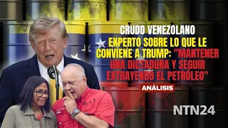 Expert on what benefits Trump: "Maintain a dictatorship and keep extracting oil"