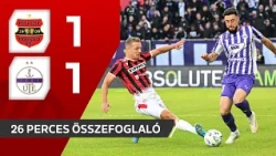 OTP Bank Liga: Kispest-Honvéd FC–Újpest FC 1–1 | 26 perces összefoglaló