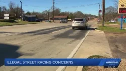Illegal street racing in Jackson