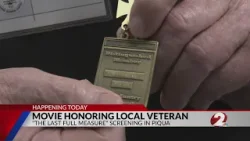 Фильм отдает дань уважения местному ветерану.