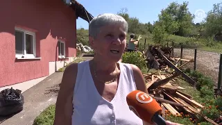 OLUJA PROTUTNJALA PRNJAVOROM: VJETAR OBARAO DRVEĆE I KROVOVE