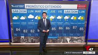 Weather forecast for July 31st