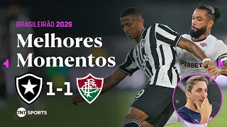 GOLAÇO DE FALTA, GOL DE ZAGUEIRO E MAIS! BOTAFOGO 1 X 1 FLUMINENSE