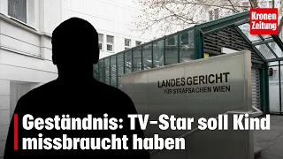Confession: TV star accused of child abuse | krone.tv NEWS