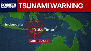 7.7 magnitude earthquake strikes near Indonesian