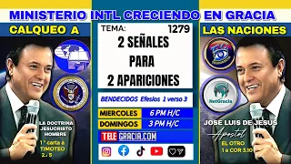 1279 CALQUEO 2 SEÑALES PARA 2 APARICIONES aclara JESUCRISTO HOMBRE 21-06-2026