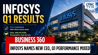 Infosys Names New CEO, Q1 Performance Mixed, Upper End Of Growth Outlook Cut