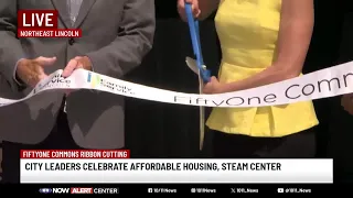LIVESTREAM: City leaders celebrate grand opening of FiftyOne Commons in northeast Lincoln