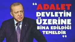Cumhurbaşkanı Erdoğan, Uluslararası Adalet Zirvesi'nde konuştu