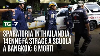 Shooting in Thailand, 14-year-old goes on school rampage in Bangkok: 8 dead and dozens injured