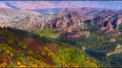 🏞Тихая красота Китая: туристы открыли для себя осенние пейзажи парка Канбула