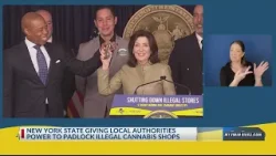 New York State to padlock illegal cannabis shops