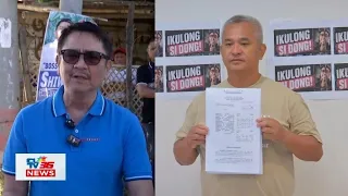 Liga ng mga Barangay President, nagsampa ng kasong plunder laban kay former SDS Dong Gonzales
