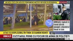 Atac cu explozibili într-un tren cu aproximativ 200 de pasageri!