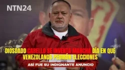 Diosdado Cabello INVENTS A MARCH on the day Venezuelans will demand elections: his OUTRAGEOUS ann...