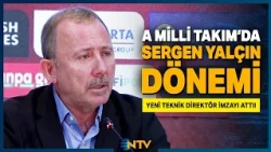 Son Dakika: Sergen Yalçın A Milli Takım'a İmzayı Attı | NTV
