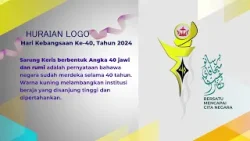 Promo: Bersatu Mencapai Cita Negara - Huraian Logo Hari Kebangsaan NBD Ke-40 Tahun 1445H / 2024M