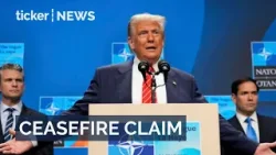 Trump claims Iran seeks ceasefire Trump claims Iran seeks ceasefire