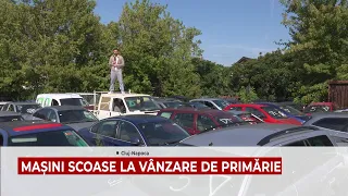 MAȘINI SCOASE LA VÂNZARE DE... PRIMĂRIE