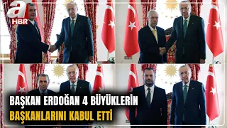 Başkan Erdoğan 4 Büyük Kulübün Başkanlarını Kabul Etti | A Haber
