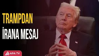 Tramp: “İranla mənasız görüşlər keçirmək istəmirik” | APA TV