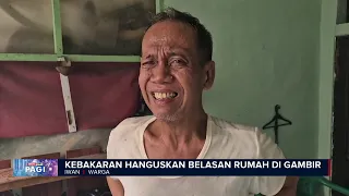 Kebakaran Permukiman Padat di Gambir, Belasan Rumah Ludes