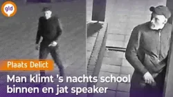 Nachtelijke dief klimt school binnen in Apeldoorn I Plaats Delict