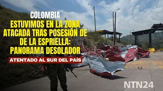 We were at the site of the attack in Colombia following De La Espriella's inauguration: a bleak o...