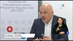 Regiunea Vest, POR 2014-2020: Rată de absorbție a fondurilor europene de 143% #StiriRegionale @TVRTM
