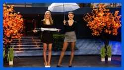 53499 5 Transparent Umbrellas Set
