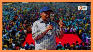 Deputy president Kindiki defends Ruto's record, says performance will secure second term
