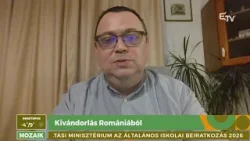 Kivándorlás Romániából – Mozaik Kivándorlás Romániából – Mozaik