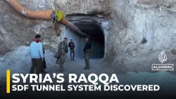 Syrian army finds vast SDF tunnel network in Raqqa’s countryside