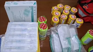 Alba Soberanis delivers medical equipment and first aid kits to Civil Protection of Tecpan