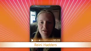 TV Oranje app video message - Reini Hadders