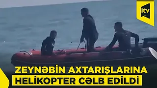 Şüvəlanda dənizdə batan qızın axtarışları davam edir