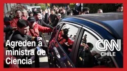 Ministra de Ciencia fue agredida e increpada por estudiantes en la Universidad Austral