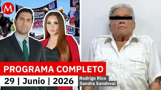 Capturan a 'El Tarzán' por nexos con grupos criminales | Milenio Noticias, 29 de junio de 2026