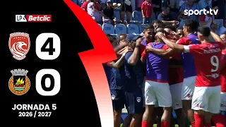 Resumo: Santa Clara 4-0 Rio Ave - Liga Portugal Betclic | sport tv