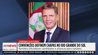 Convenções definem chapas para as eleições de 2026 no Rio Grande do Sul