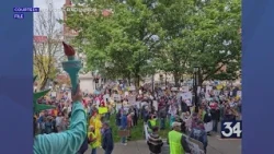 "No Kings" protests return to Binghamton this weekend