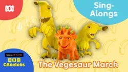?️ The Vegesaur March ??  | Vegesaurs Sing Alongs! #GingerAndTheVegesaurs