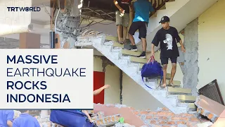 Magnitude 7.7 tremor hit southeastern Indonesia on Saturday